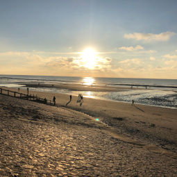 coucher de soleil Hardelot